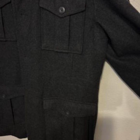 OLD NAVY Military black jacket, Size L, NWOT - Picture 8 of 14